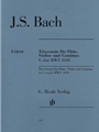 Trio Sonata for Flute, Violin and Continuo BWV 1038