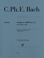 Flute Sonata A minor Wq 132