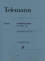 Twelve Fantasias for Flute Solo TWV 40 - 2-13