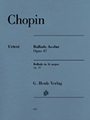 Ballade #3  Opus 47 A-flat Major