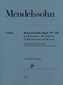 Concert Pieces Op. 113 and 114