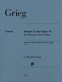 Violin Sonata G Major Op. 13