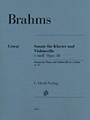Violoncello Sonata in E minor, Op. 38