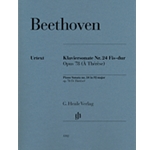 Piano Sonata No 24 in F-sharp Major Opus 78 (A Therese)