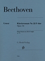 Piano Sonata No. 22 F Major Op. 54