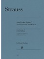 Four Songs Op. 27 - Low Voice