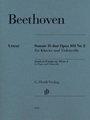 Cello Sonata D Major Op. 102, No. 2