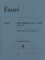 Piano Quartet No. 1 C Minor Op. 15