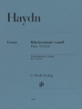 Piano Sonata E Minor - Hob. XVI: 34