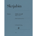 Etude in c-sharp minor - for Piano Solo Op. 2, No. 1