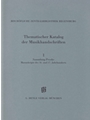 Sammlung Proske, Manuskripte des 16. und 17. Jahrhunderts aus den Signaturen A.R., B, C, AN