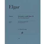 Serenade In E Minor, Op. 20 - for String Orchestra Full Score