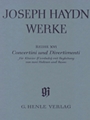 Concertini and Divertimenti for Piano (Harpsichord) with Accompaniment of Two Violins and Bass