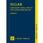 Serenade In E Minor Op. 20 - for String Orchestra Study Score