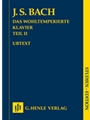 Well tempered Clavier Bwv 870-893 Part Ii Study Score (das Wohltemperierte) No Fingering