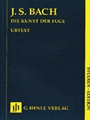 Art Of The Fugue  Study Score