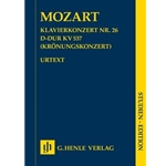 Piano Concerto No. 26 D Major K. 537 (Coronation Concerto) - Study Score