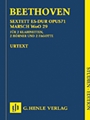 Sextet In E-fl Maj  Opus 71 & March - Study Score Only