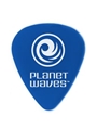 Picks--Flat Duralin Standard Blue - Medium Heavy 1.0mm - 25-pack