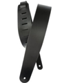Planet Waves Classic Leather Guitar Strap, Black