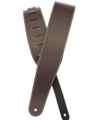 Planet Waves Classic Leather Guitar Strap with Contrast Stitch, Brown