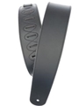 Planet Waves Soft Garment Leather Guitar Strap, Black
