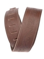 Planet Waves Western Eagle Embossed Leather Guitar Strap, Brown