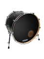 Evans EQ3 Resonant Black Bass Drum Head, 18 Inch