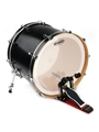 Evans EQ3 Frosted Bass Drum Head, 20 Inch