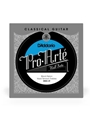 D'Addario BNH-3T Pro-Arte Black Nylon Classical Guitar Half Set, Hard Tension
