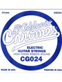 D'Addario CG024 Flat Wound Electric Guitar Single String, .024