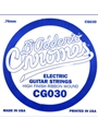D'Addario CG030 Flat Wound Electric Guitar Single String, .030