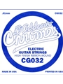D'Addario CG032 Flat Wound Electric Guitar Single String, .032