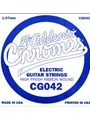 D'Addario CG042 Flat Wound Electric Guitar Single String, .042