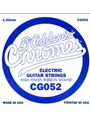 D'Addario CG052 Flat Wound Electric Guitar Single String, .052