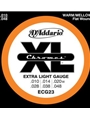 String--guitar  D'addario Chromes - X-light - Nickel/flat