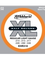 D'Addario EHR310 Half Round Electric Guitar Strings, Regular Light, 10-46
