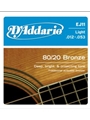 String--Guitar  D'Addario 80/20 - Light Gauge     EJ11 - Bronze Wound Acoustic