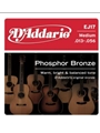 String--Guitar  D'Addario Phosphor Bronz - Medium EJ17 - Bronze Wound Acoustic