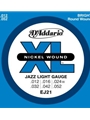 String--Guitar  D'Addario Xl Jazz EJ21 - Light EJ21 - Nickel/Round