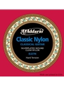 String--guitar  D'addario Classic - Hard - Clear/silver-plated