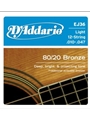 D'Addario EJ36 12-String Bronze Acoustic Guitar Strings, Light, 10-47