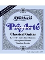 D'Addario EJ44TT ProArte Dynacore Classical Guitar Strings, Titanium Trebles, Extra-Hard Ten