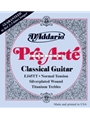 D'Addario EJ45TT ProArte DynaCore Classical Guitar Strings, Titanium Trebles, Normal Tension