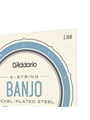 D'Addario EJ60 5-String Banjo Strings, Nickel, Light, 9-20