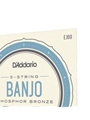 D'Addario EJ69 5-String Banjo Strings, Phosphor Bronze, Light, 9-20