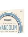 D'Addario EJ73 Mandolin Strings, Phosphor Bronze, Light, 10-38