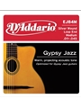 D'Addario EJ84M Gypsy Jazz Acoustic Guitar Strings, Loop End, Medium, 11-45
