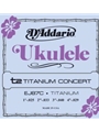 D'Addario EJ87C Titanium Ukulele Strings, Concert