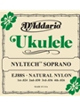 D'Addario EJ88S Nyltech Ukulele Strings, Soprano